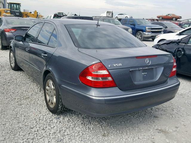 WDBUF56J76A799886 - 2006 MERCEDES-BENZ E 350 GRAY photo 3