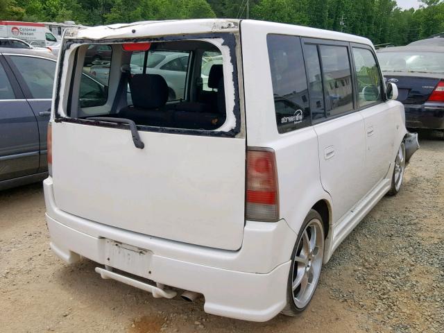 JTLKT334X50188926 - 2005 TOYOTA SCION XB 白色 照片 4