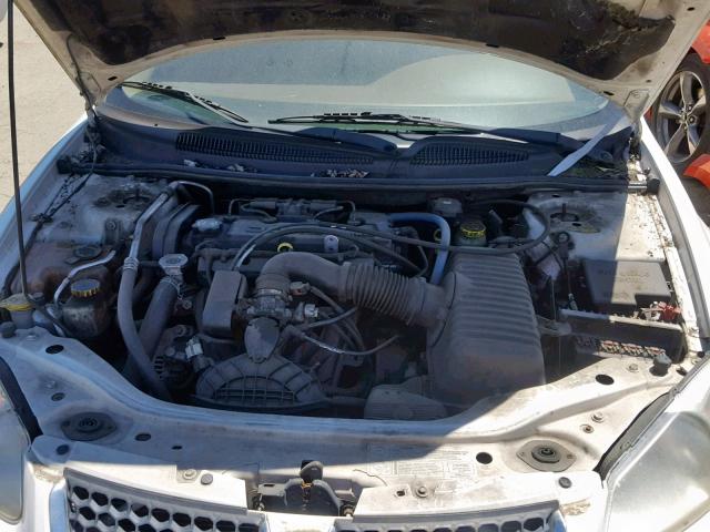 1B3EL36X74N193437 - 2004 DODGE STRATUS SE WHITE photo 7