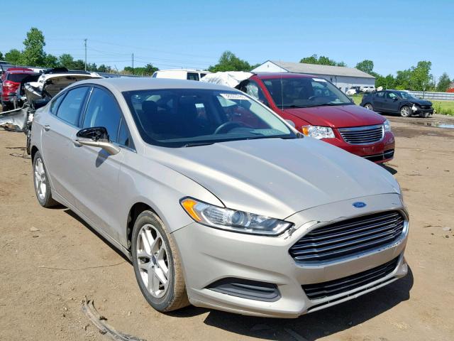 3FA6P0H70FR179243 - 2015 FORD FUSION SE TAN photo 1