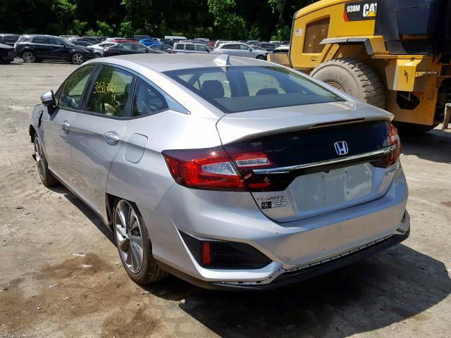 JHMZC5F11JC004276 - 2018 HONDA CLARITY SILVER photo 3