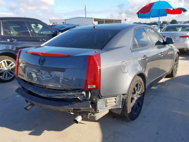 1G6DP57VX80127347 - 2008 CADILLAC CTS HI FEA GRAY photo 4