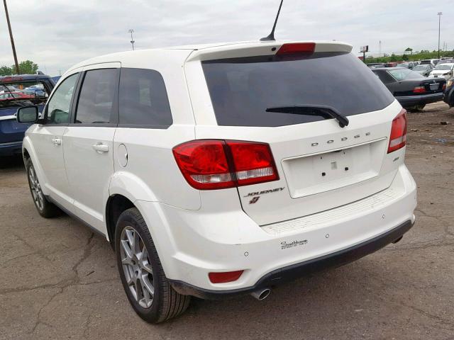 3C4PDDEG0JT389520 - 2018 DODGE JOURNEY GT WHITE photo 3