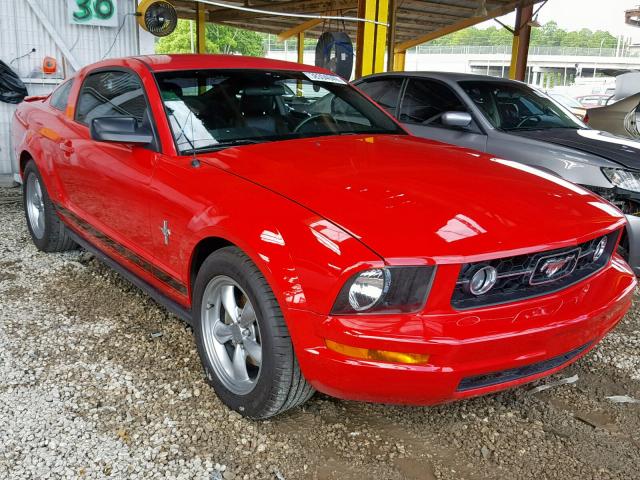 1ZVHT80N785127473 - 2008 FORD MUSTANG RED photo 1