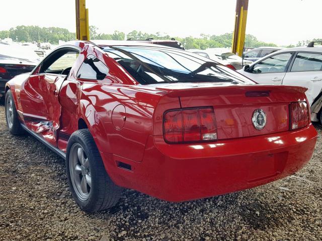 1ZVHT80N785127473 - 2008 FORD MUSTANG RED photo 3