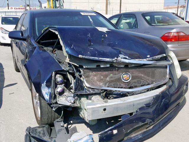 1G6DW677750231168 - 2005 CADILLAC STS BLUE photo 1