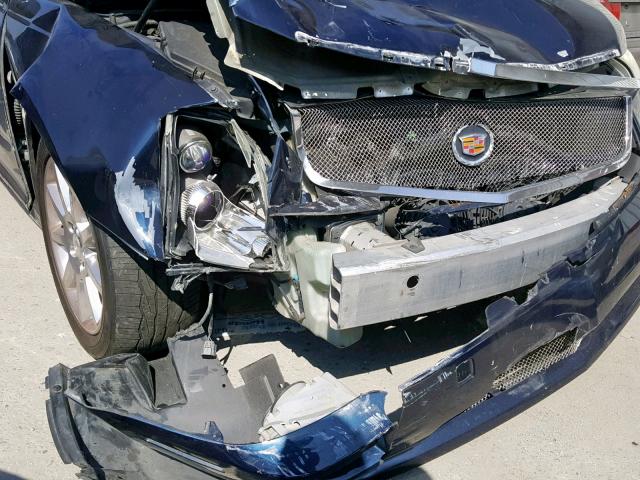 1G6DW677750231168 - 2005 CADILLAC STS BLUE photo 9