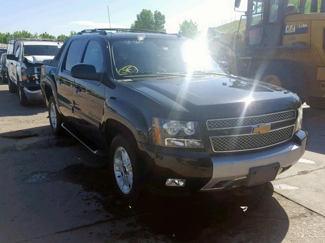 3GNTKFE7XCG155579 - 2012 CHEVROLET AVALANCHE BLACK photo 1