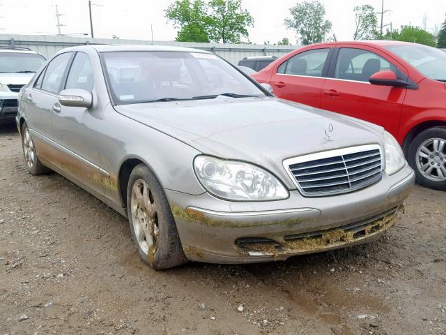 WDBNG84J53A361319 - 2003 MERCEDES-BENZ S 500 4MAT BEIGE photo 1