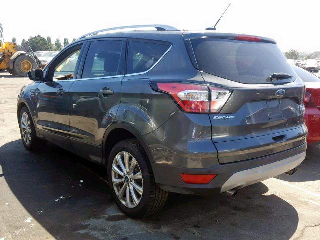 1FMCU0J91HUE97509 - 2017 FORD ESCAPE TIT GRAY photo 3