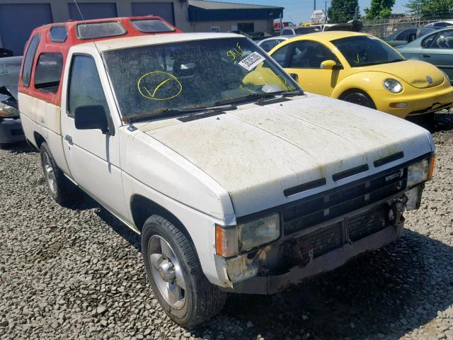 1N6ND11S2KC318152 - 1989 NISSAN D21 SHORT WHITE photo 1