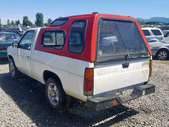 1N6ND11S2KC318152 - 1989 NISSAN D21 SHORT WHITE photo 3