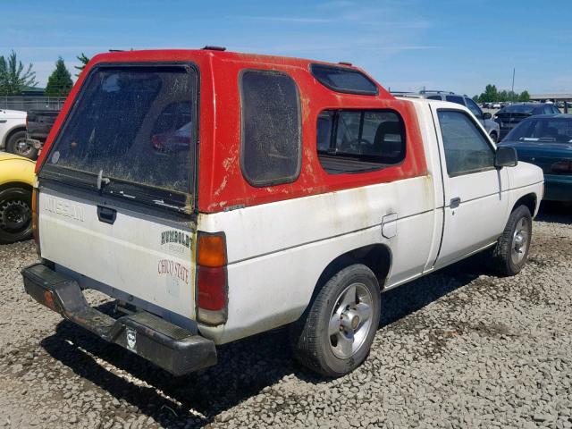 1N6ND11S2KC318152 - 1989 NISSAN D21 SHORT WHITE photo 4