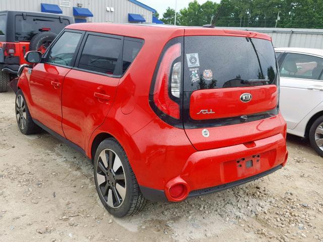 KNDJX3A57E7704416 - 2014 KIA SOUL ! Qırmızı foto 3