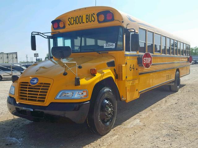 1BAKGCPA0GF319503 - 2016 BLUE BIRD SCHOOL BUS YELLOW photo 2