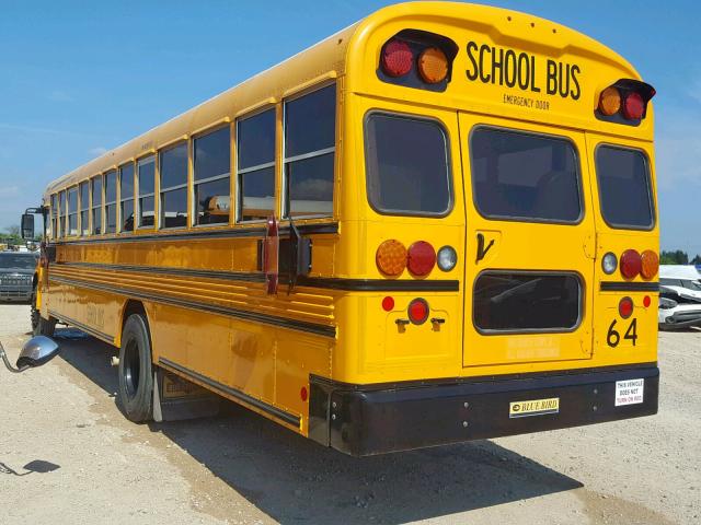 1BAKGCPA0GF319503 - 2016 BLUE BIRD SCHOOL BUS YELLOW photo 3