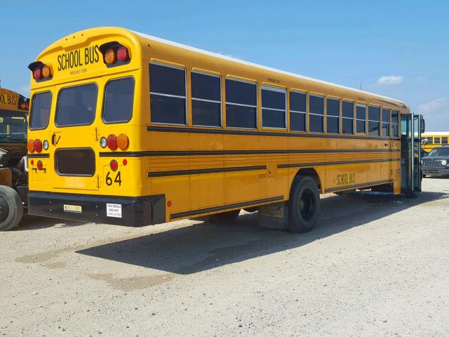 1BAKGCPA0GF319503 - 2016 BLUE BIRD SCHOOL BUS YELLOW photo 4