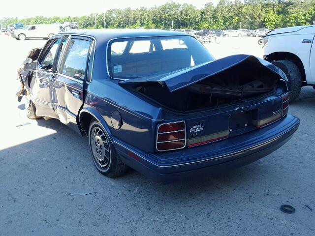 1G3AG55M2R6364617 - 1994 OLDSMOBILE CUTLASS CI BLUE photo 3