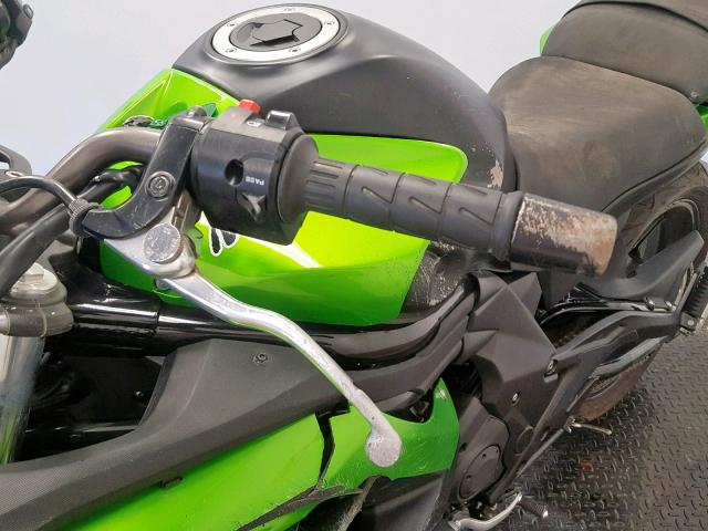 JKAEXEE10EDA16941 - 2014 KAWASAKI EX650 E GREEN photo 13