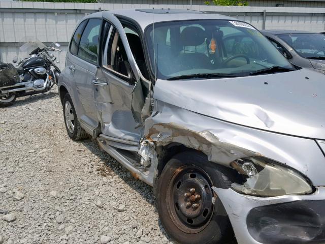 3C4FY48B03T613548 - 2003 CHRYSLER PT CRUISER SILVER photo 9