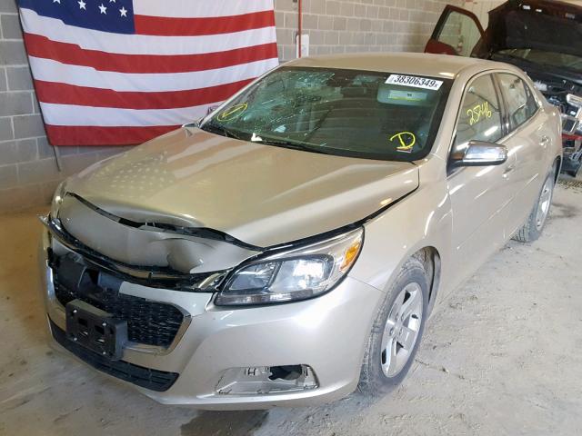 1G11B5SL6EF191522 - 2014 CHEVROLET MALIBU LS GOLD photo 2
