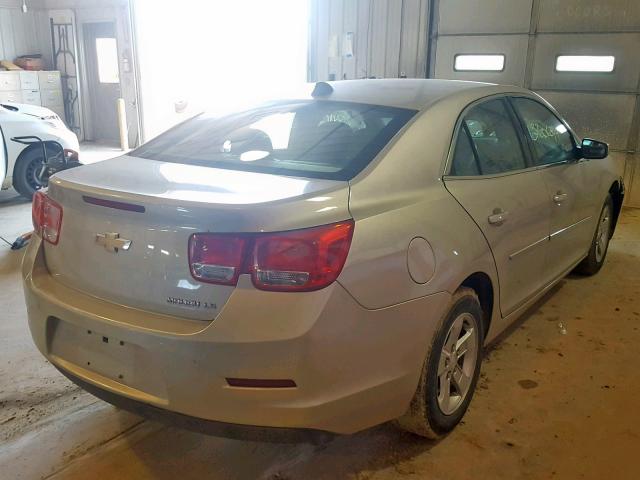 1G11B5SL6EF191522 - 2014 CHEVROLET MALIBU LS GOLD photo 4