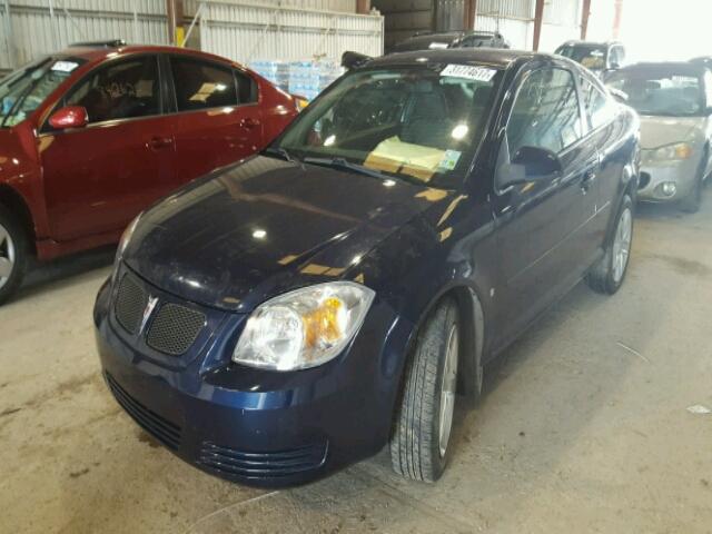 1G2AL18F287334046 - 2008 PONTIAC G5 BLUE photo 2