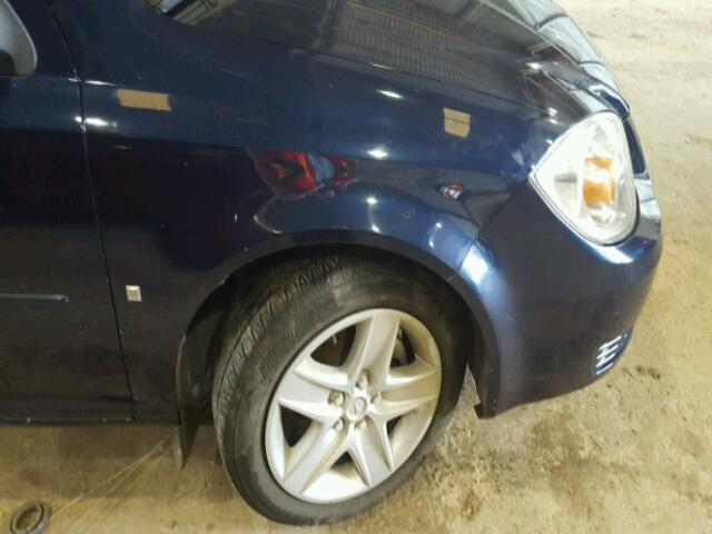 1G2AL18F287334046 - 2008 PONTIAC G5 BLUE photo 9
