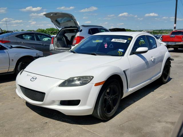 JM1FE173370208580 - 2007 MAZDA RX8 WHITE photo 2