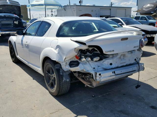 JM1FE173370208580 - 2007 MAZDA RX8 WHITE photo 3