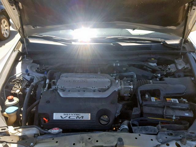 1HGCP3F85CA031722 - 2012 HONDA ACCORD EXL SILVER photo 7