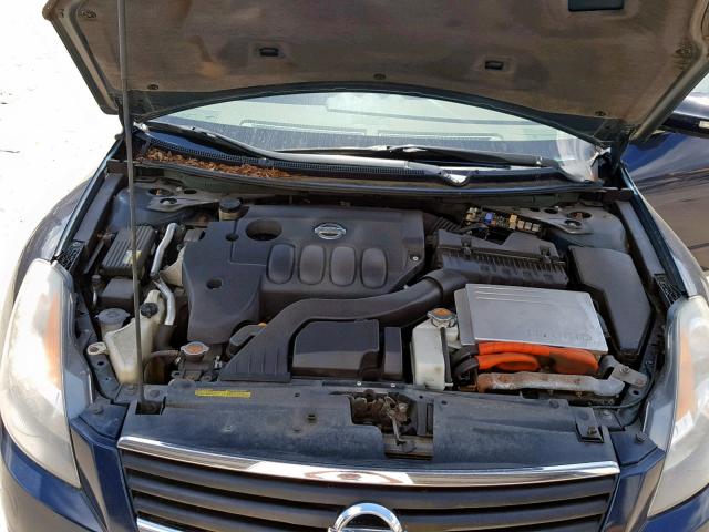 1N4CL21E87C203047 - 2007 NISSAN ALTIMA HYB BLUE photo 7