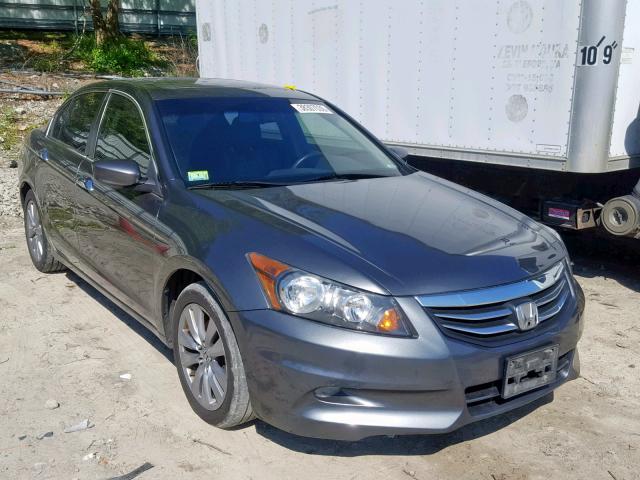 1HGCP3F89BA022889 - 2011 HONDA ACCORD EXL GRAY photo 1