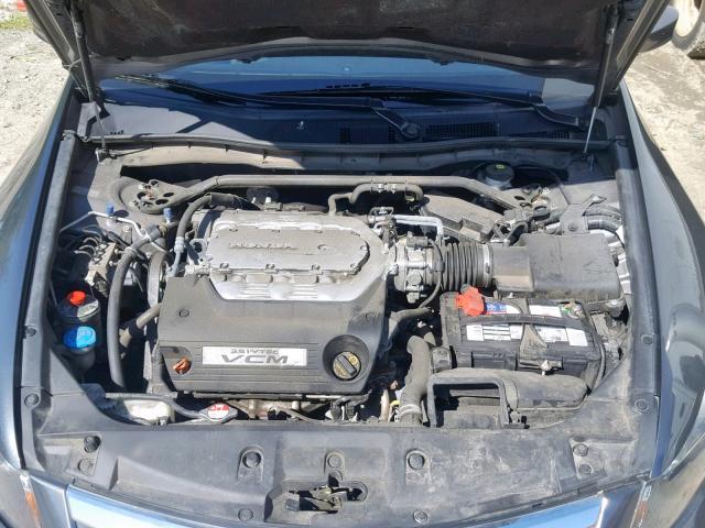 1HGCP3F89BA022889 - 2011 HONDA ACCORD EXL GRAY photo 7