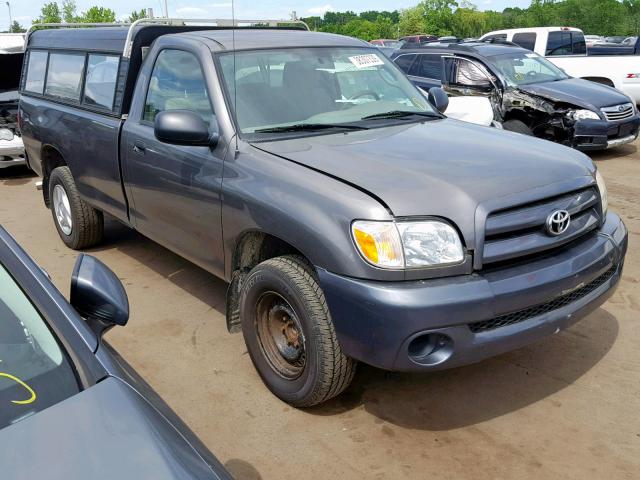 5TBJU321X5S454687 - 2005 TOYOTA TUNDRA GRAY photo 1