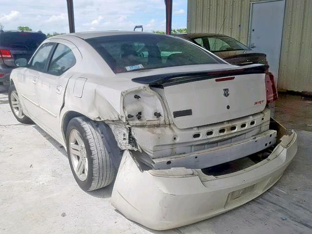 2B3KA43G36H444940 - 2006 DODGE CHARGER SE WHITE photo 3