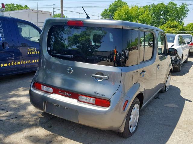 JN8AZ28R59T104296 - 2009 NISSAN CUBE BASE GRAY photo 4