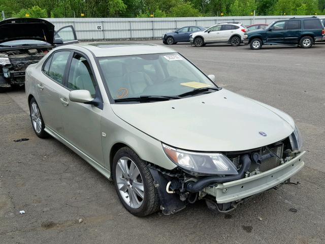 YS3FH41UX81101735 - 2008 SAAB 9-3 AERO GOLD photo 1