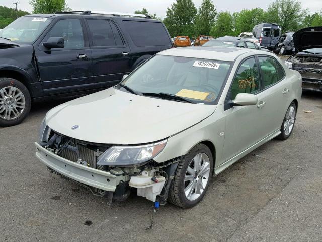 YS3FH41UX81101735 - 2008 SAAB 9-3 AERO GOLD photo 2