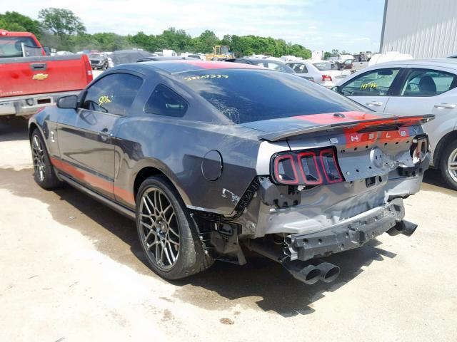 1ZVBP8JZ2E5279619 - 2014 FORD MUSTANG SH GRAY photo 3