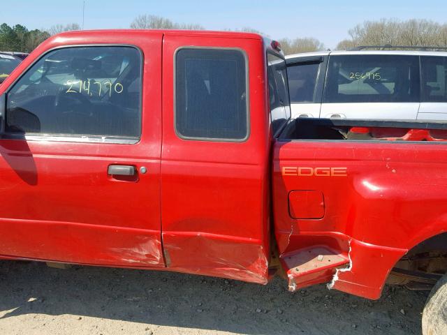 1FTYR14U23PB57455 - 2003 FORD RANGER SUP RED photo 9