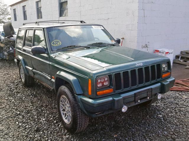 1J4FF78S7XL575397 - 1999 JEEP CHEROKEE L GREEN photo 1