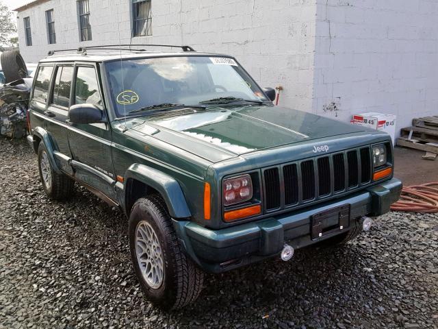 1J4FF78S7XL575397 - 1999 JEEP CHEROKEE L GREEN photo 9