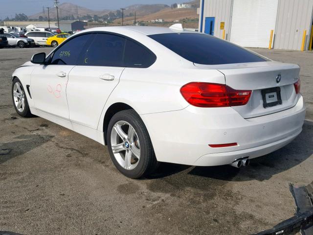 WBA4A9C56FGL86737 - 2015 BMW 428 I WHITE photo 3