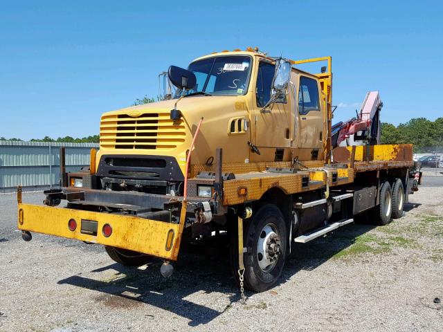 2FZHAZDE58AAB0762 - 2008 STERLING TRUCK LT 9500 YELLOW photo 2