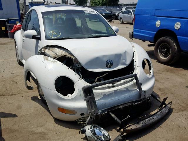 3VWDD21C51M458347 - 2001 VOLKSWAGEN NEW BEETLE თეთრი ფოტო 1