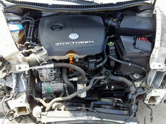 3VWDD21C51M458347 - 2001 VOLKSWAGEN NEW BEETLE თეთრი ფოტო 7