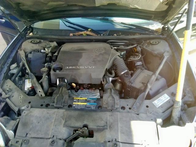 2G4WE587571213952 - 2007 BUICK LACROSSE C BLACK photo 7