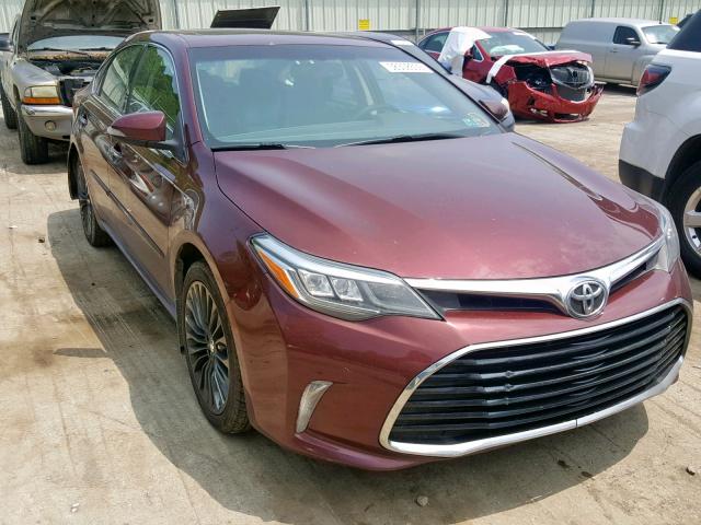 4T1BK1EB2GU224453 - 2016 TOYOTA AVALON XLE BURGUNDY photo 1