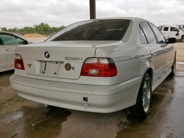 WBADT63463CK29048 - 2003 BMW 530 I AUTO WHITE photo 4